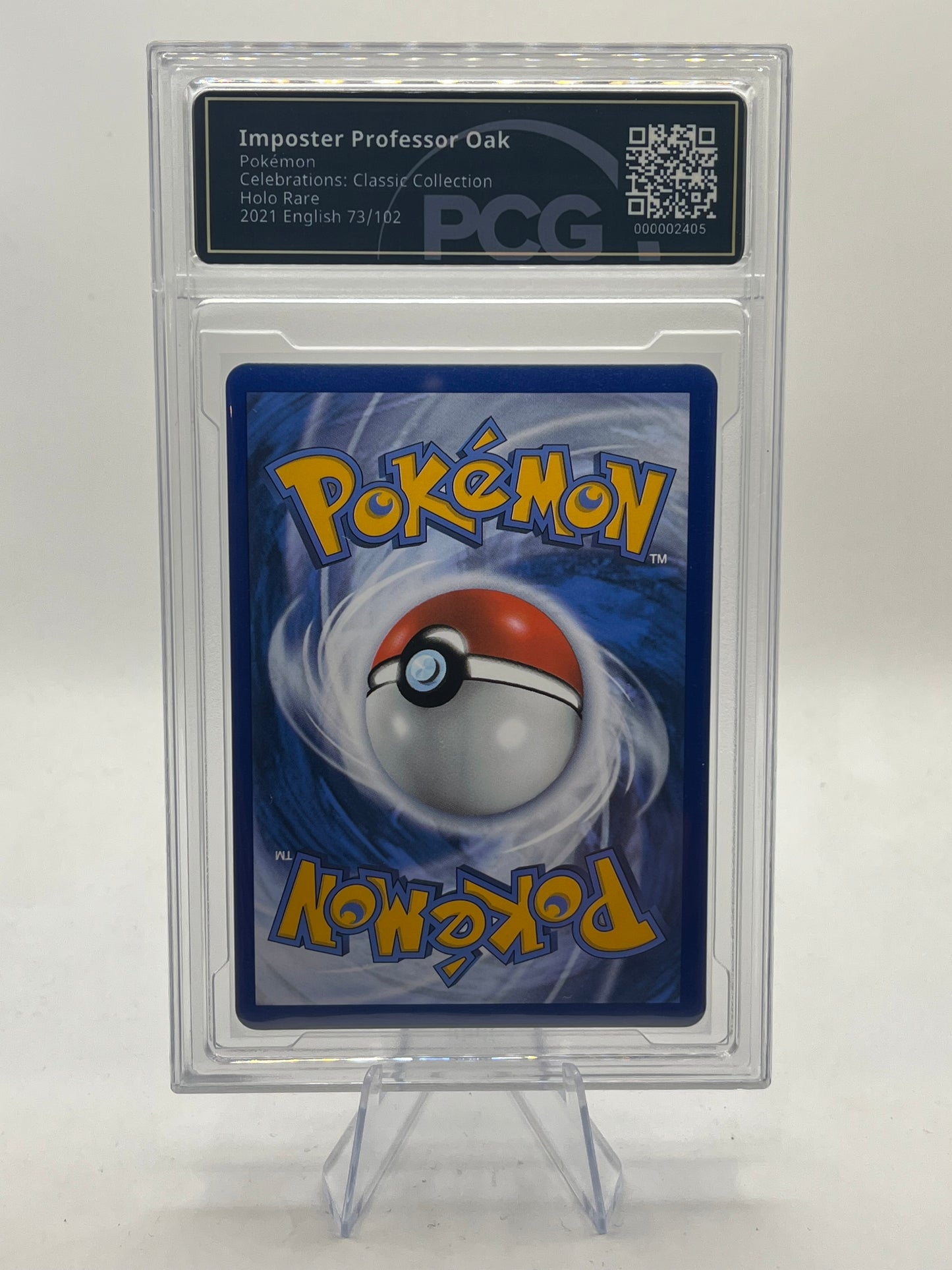 Imposter Professor Oak Holo PCG 10 - Celebrations 2021