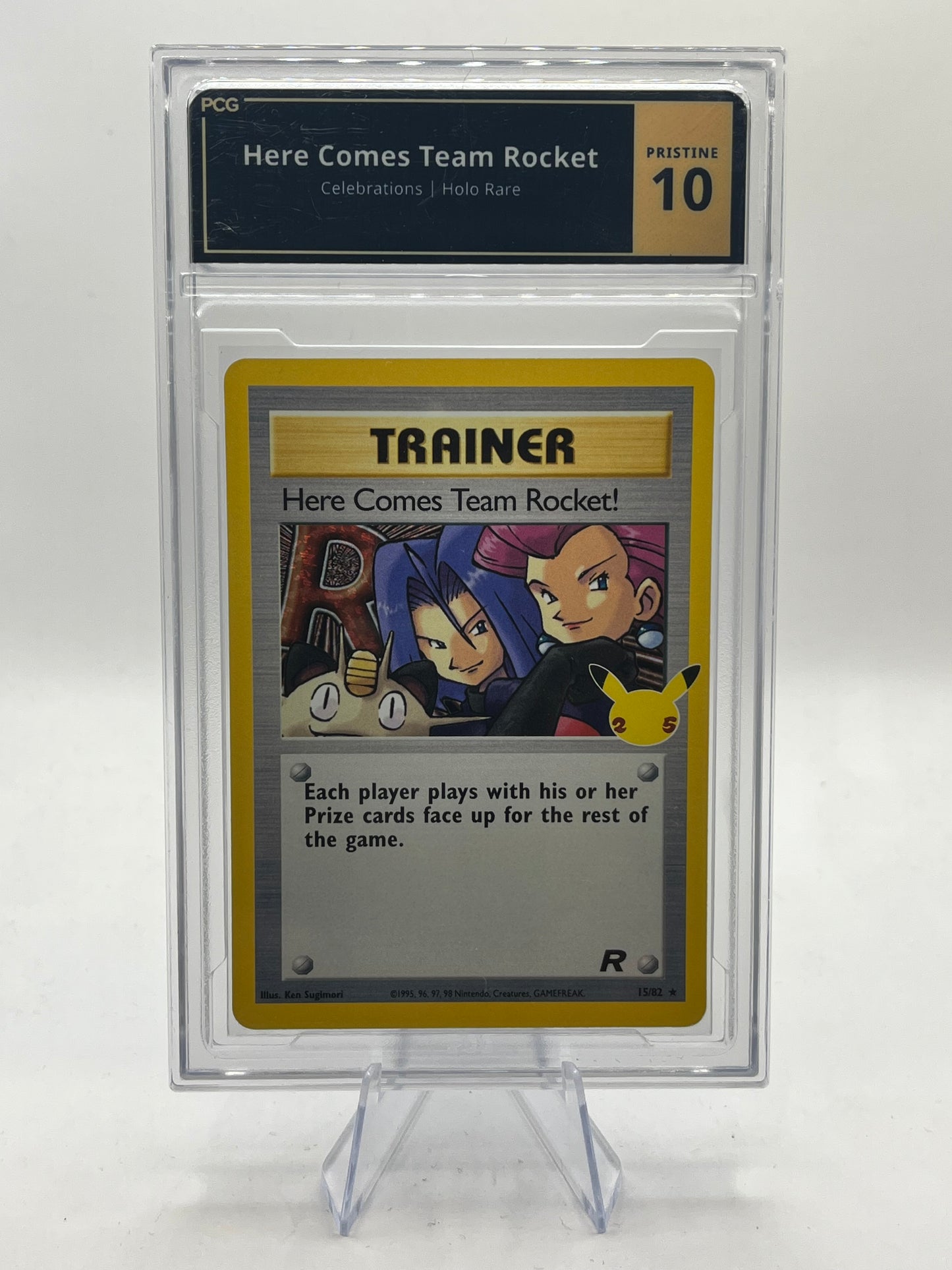 Here Comes Team Rocket! Holo PCG 10 - Celebrations 2021