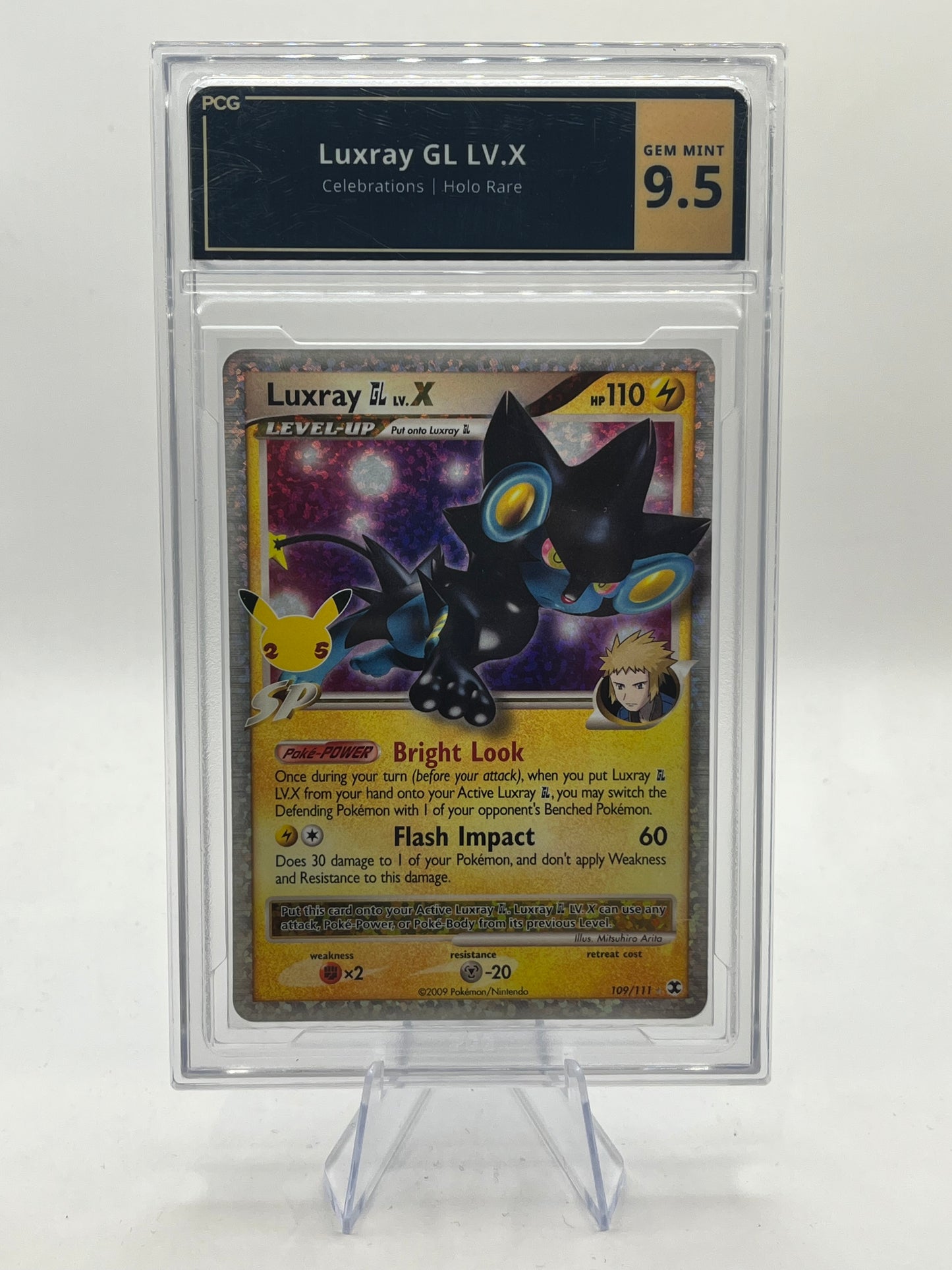Luxray GL Lv.X PCG 9.5 - Celebrations 2021