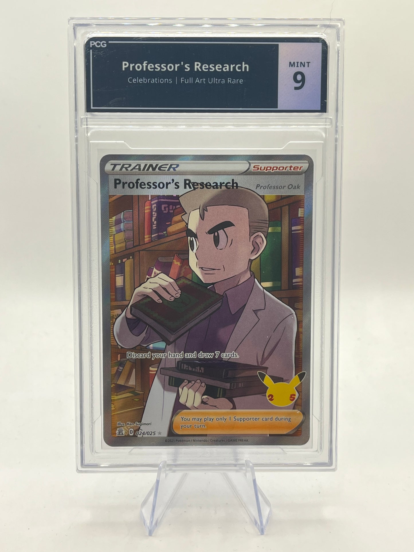 Professor's Research Full Art PCG 9 - Celebrations 2021