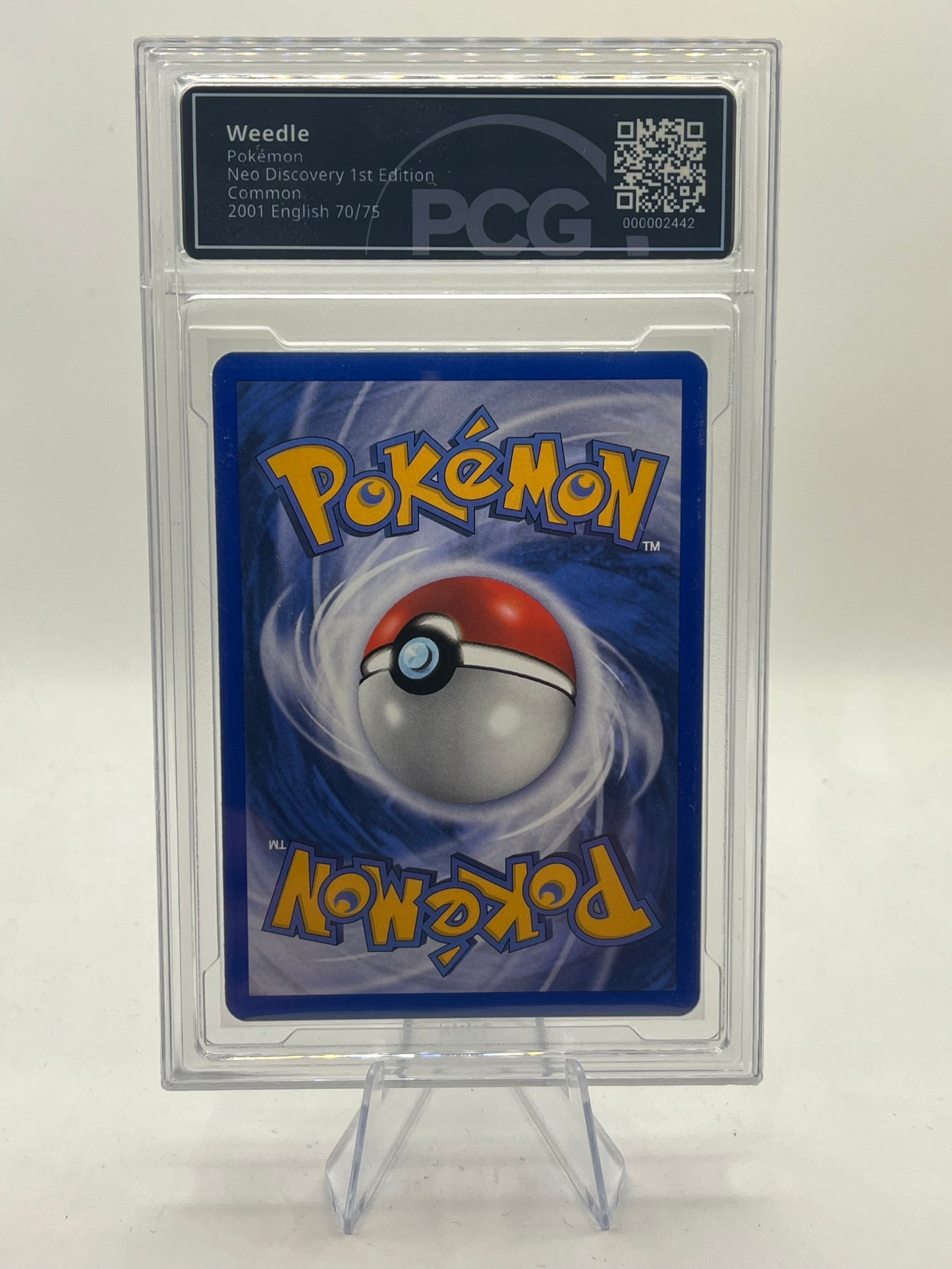 Weedle 1st Edition PCG 9 - Neo Discovery 2001
