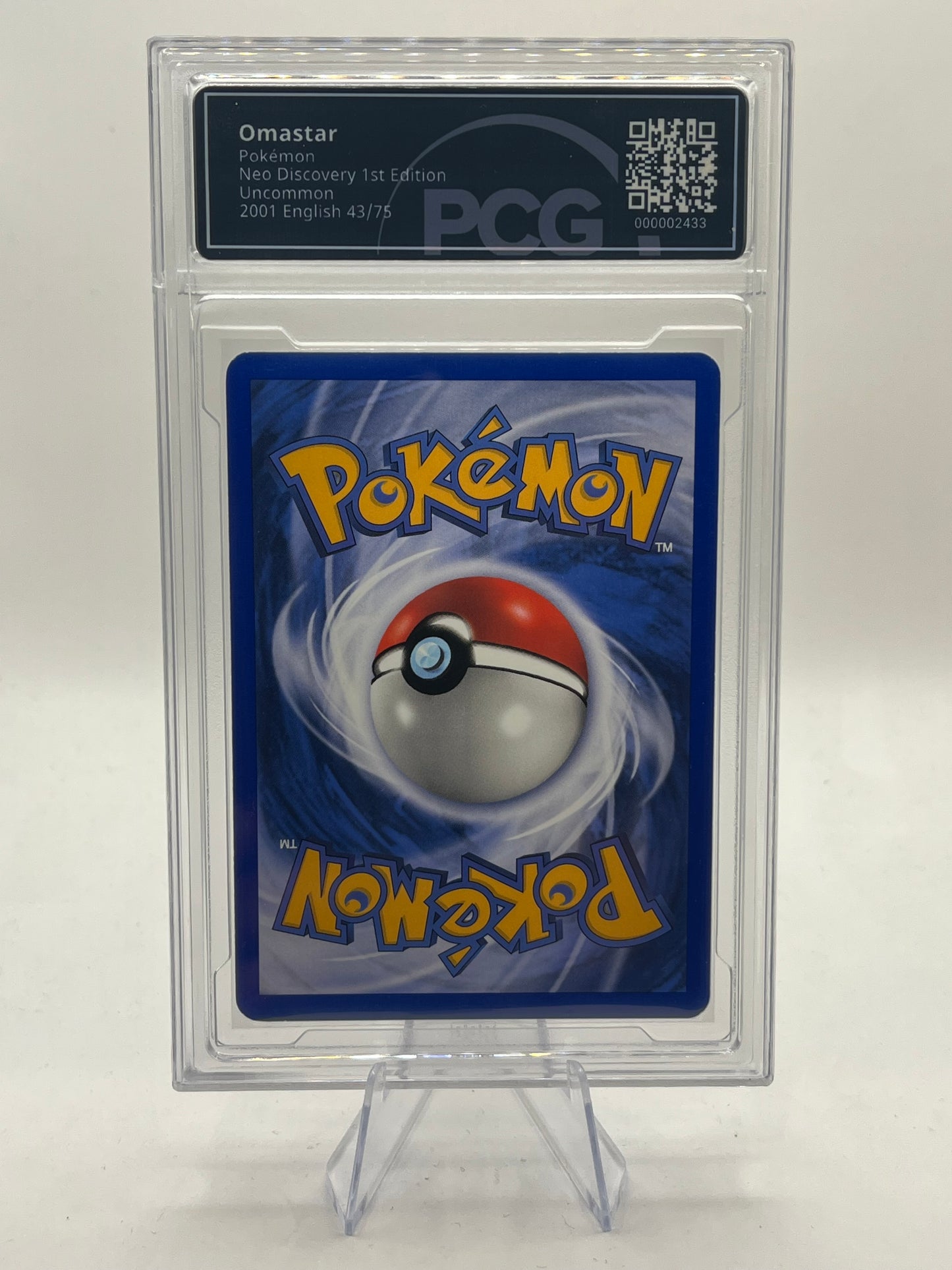 Omastar 1st Edition PCG 9 - Neo Discovery 2001