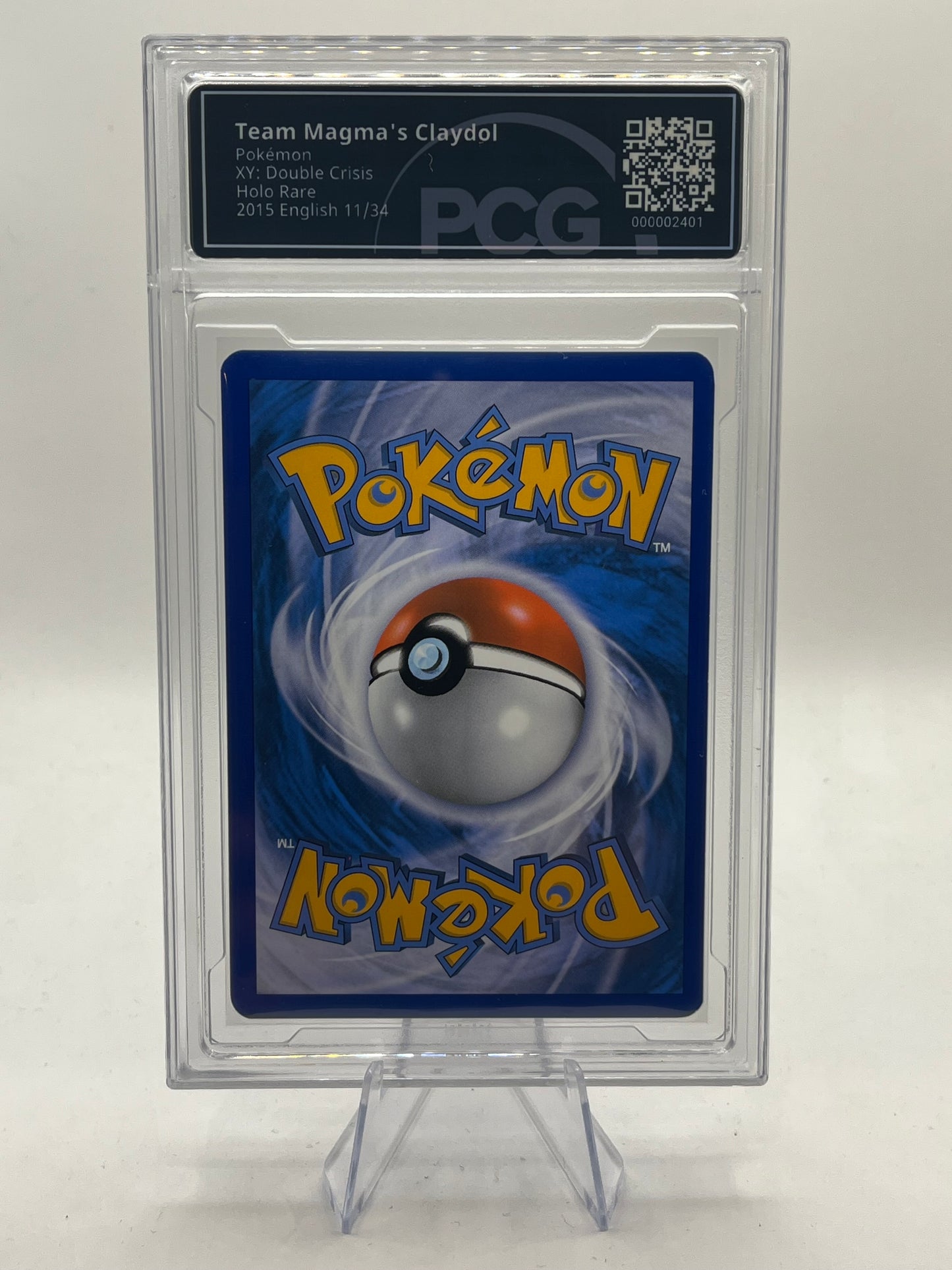 Team Magma's Claydol Holo PCG 9 - Double Crisis 2015