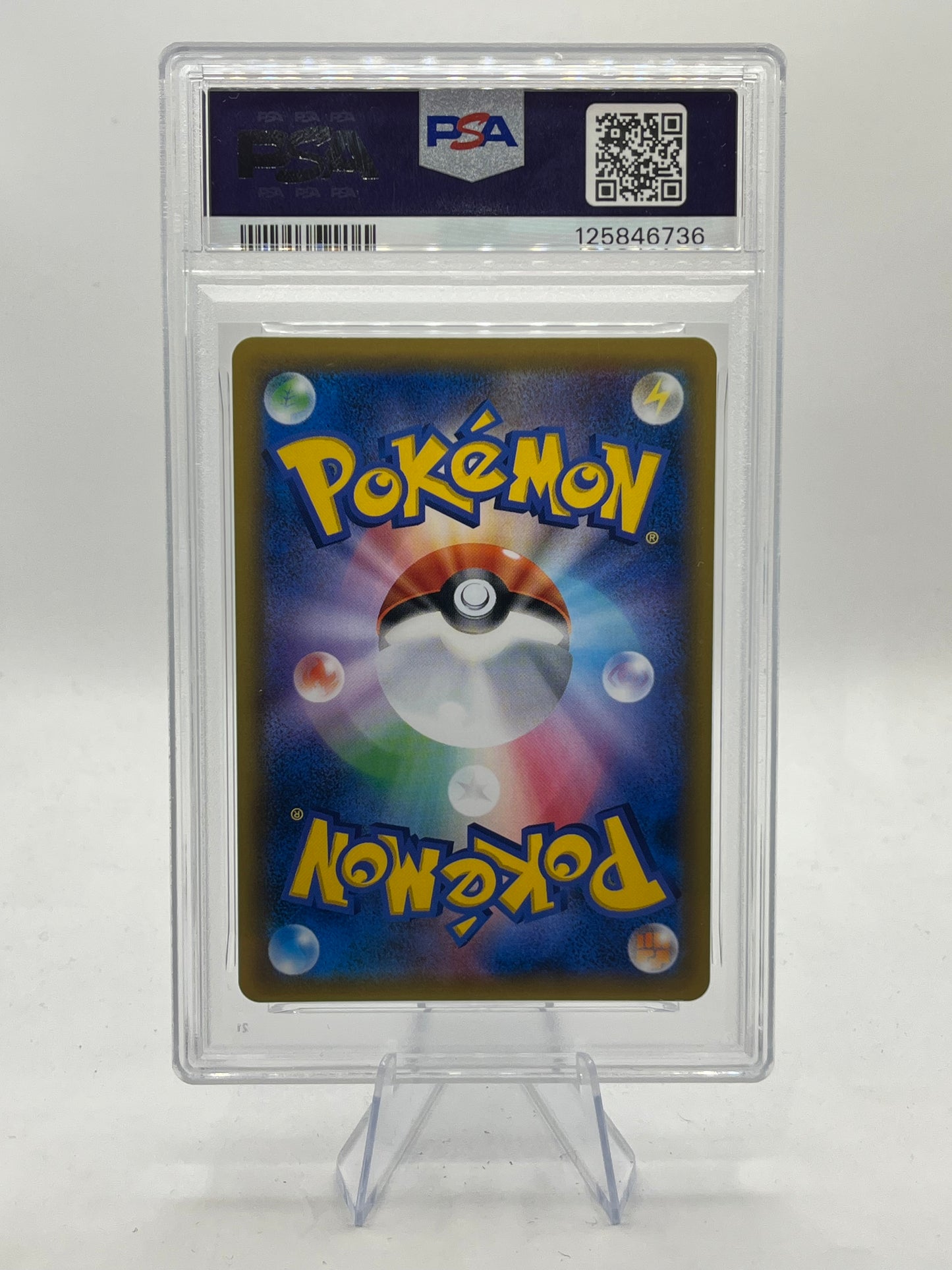 Snorlax & Eevee GX Full Art PSA 9 - Tag Bolt 2018