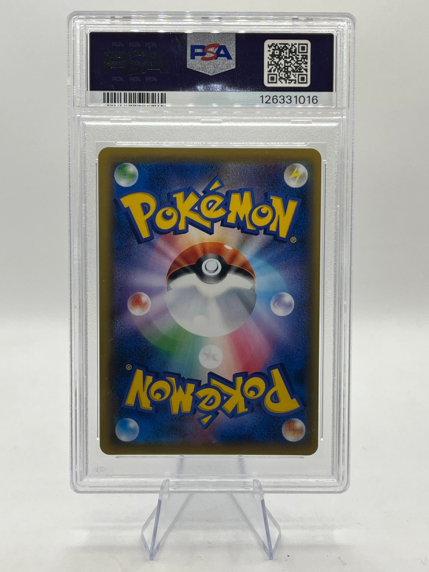 Espeon & Deoxys GX Full Art PSA 9 - Tag Team All Stars 2019