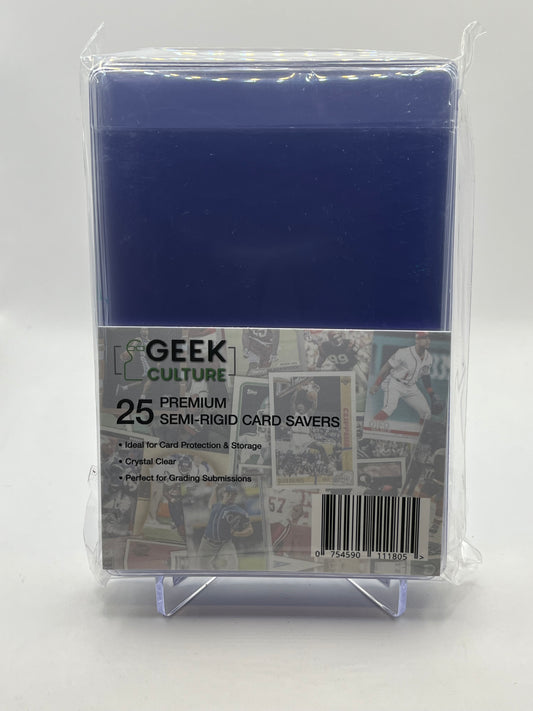 Geek Culture Semi-Rigid Sleeves 25 Pack