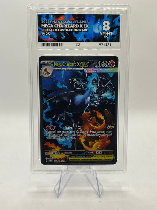 Mega Charizard X ex SIR ACE 8 (OC) - Phantasmal Flames 2025
