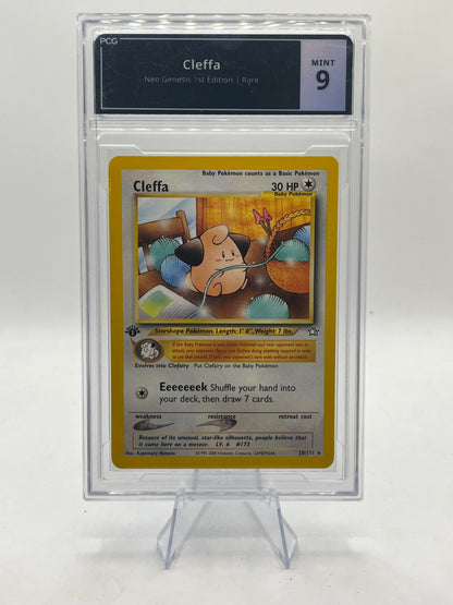 Cleffa 1st Edition PCG 9 - Neo Genesis 2000