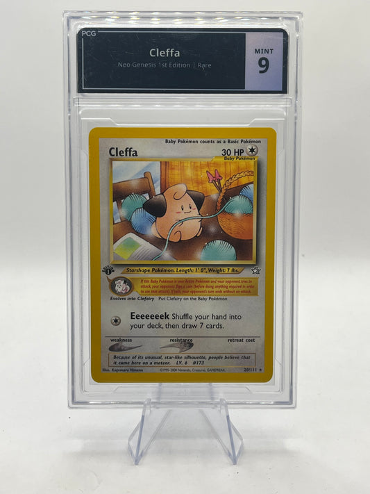 Cleffa 1st Edition PCG 9 - Neo Genesis 2000