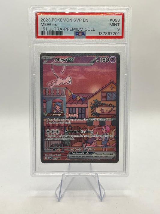 Mew ex PSA 9 - UPC Promo 2023