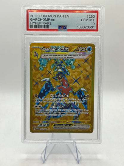 Garchomp ex Full Art PSA 10 - Paradox Rift 2023