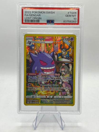 Gengar PSA 10 - Lost Origin Trainer Gallery 2022