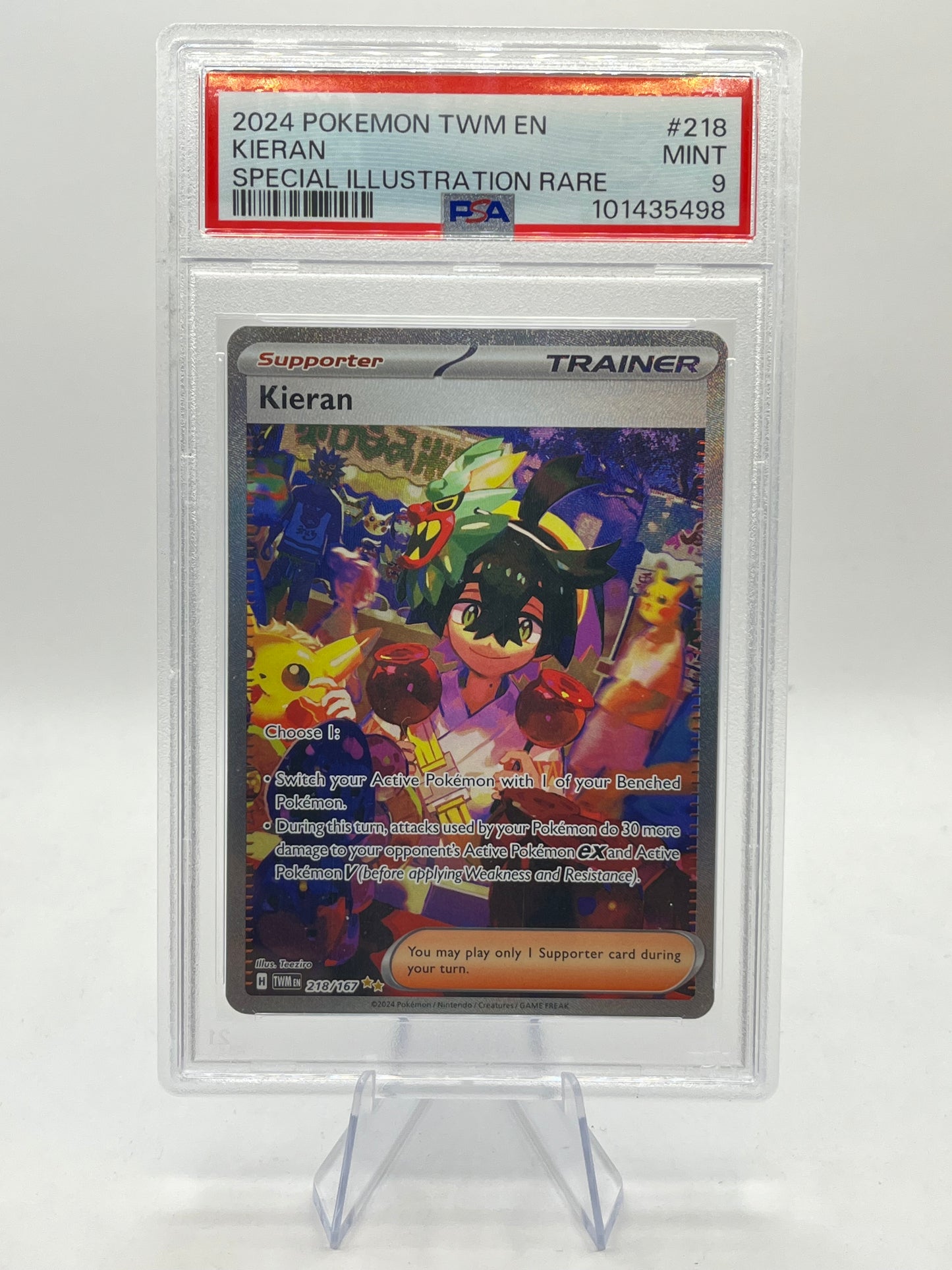 Kieran SIR PSA 9 - Twilight Masquerade 2024
