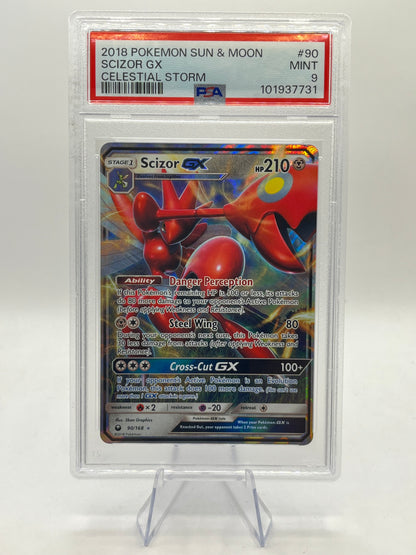 Scizor GX PSA 9 - Celestial Storm 2018