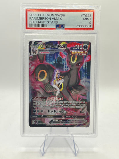 Umbreon Vmax PSA 9 - Brilliant Stars Trainer Gallery 2022