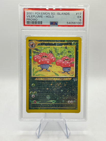 Vileplume Reverse Holo PSA 5 - Southern Islands 2001