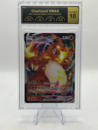 Charizard Vmax Full Art PCG 10 - Darkness Ablaze 2020