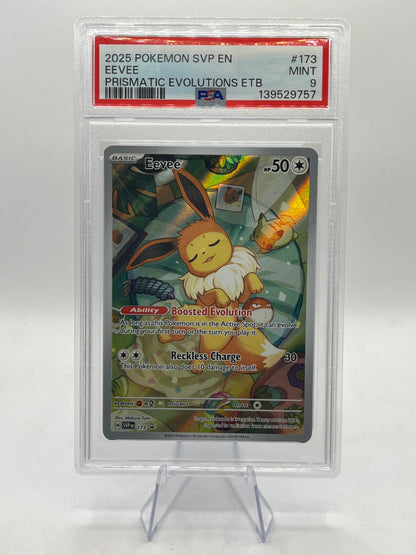 Eevee ETB Promo PSA 9 - Prismatic Evolutions 2025