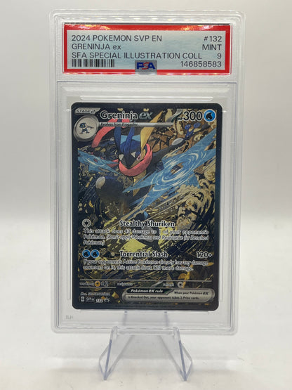 Greninja EX Alt Art PSA 9 - Scarlet & Violet Promo 2024