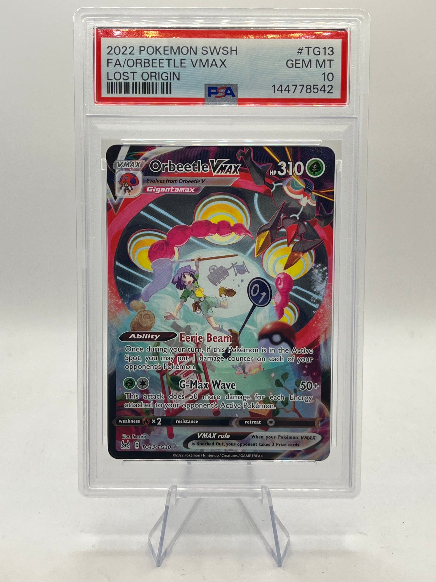 Orbeetle Vmax PSA 10 - Lost Origin Trainer Gallery 2022