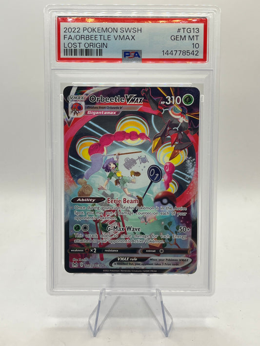 Orbeetle Vmax PSA 10 - Lost Origin Trainer Gallery 2022