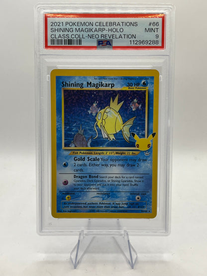 Shining Magikarp PSA 9 - Celebrations Classic Collection 2021