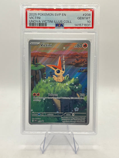 Victini PSA 10 - Illustration Collection Promo 2025