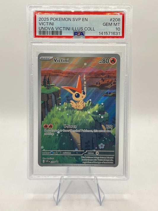 Victini PSA 10 - Illustration Collection Promo 2025