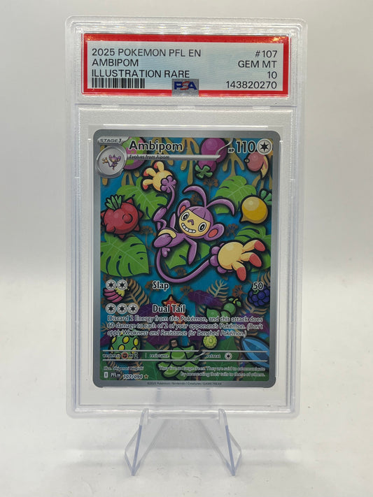 Ambipom IR PSA 10 - Phantasmal Flames 2025