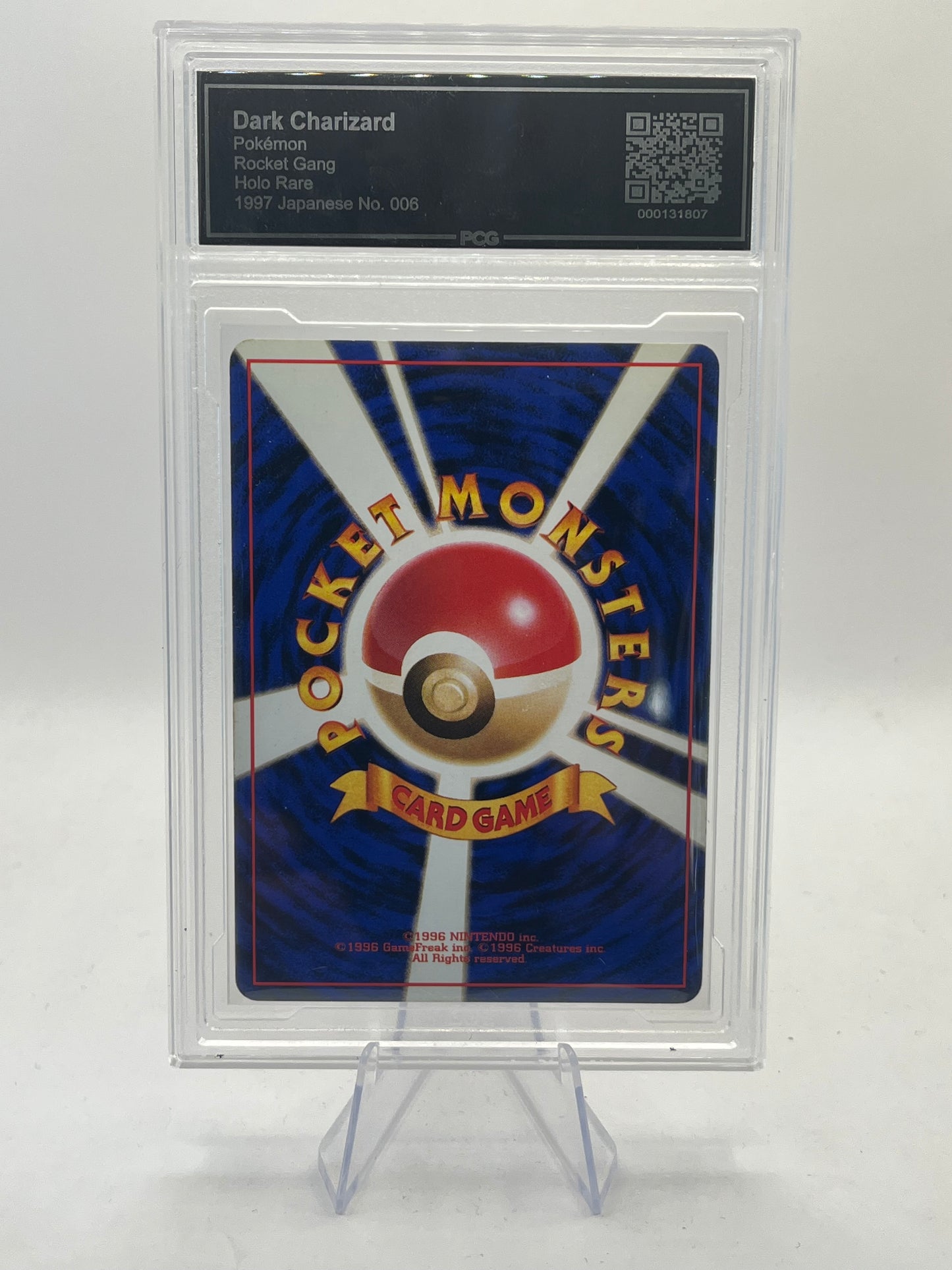 Dark Charizard Holo PCG 7.5 - Rocket Gang 1997