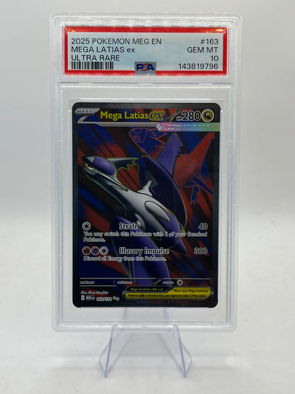 Mega Latias ex Full Art PSA 10 - Mega Evolution 2025