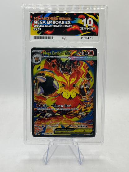 Mega Emboar ex SIR ACE 10 - Ascended Heroes 2026