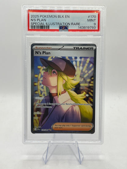 N's Plan SIR PSA 9 - Black Bolt 2025
