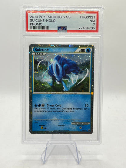 Suicune Holo PSA 7 - Heartgold & Soulsilver Promo 2010