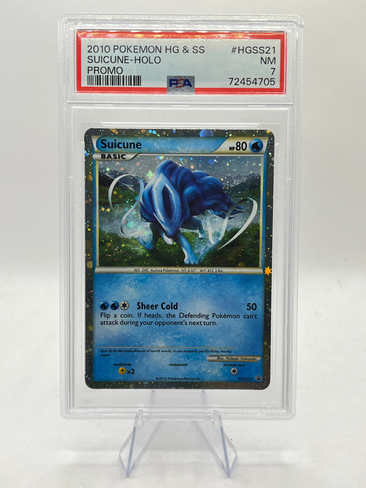 Suicune Holo PSA 7 - Heartgold & Soulsilver Promo 2010