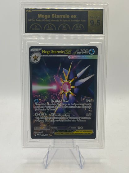 Mega Starmie ex SIR PCG 9.5 - Perfecxt Order 2026