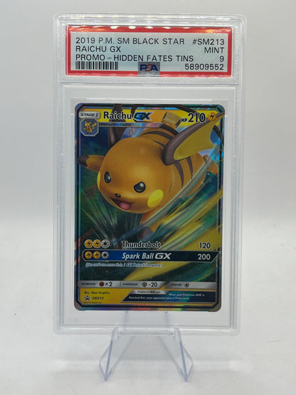 Raichu GX PSA 9 - Hidden Fates Promo 2019