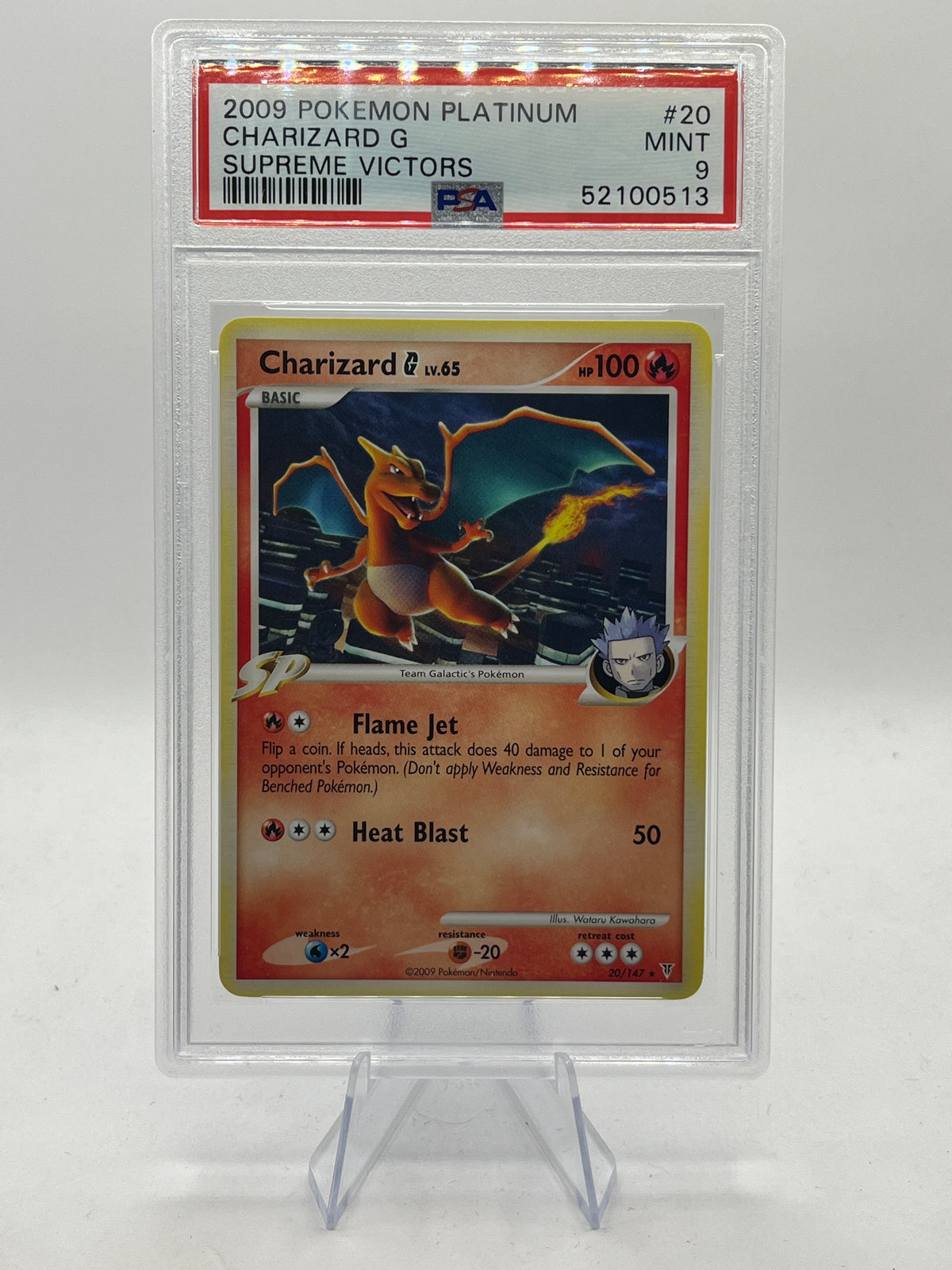 Charizard G PSA 9 - Supreme Victors 2009