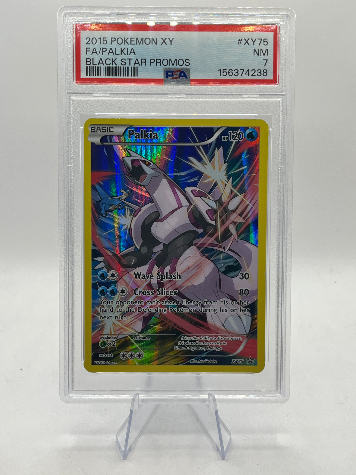 Palkia Full Art PSA 7 - XY Promo 2015