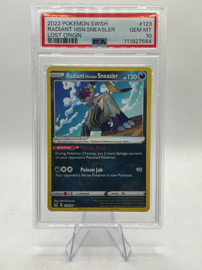 Radiant Sneasler PSA 10 - Lost Origin 2022