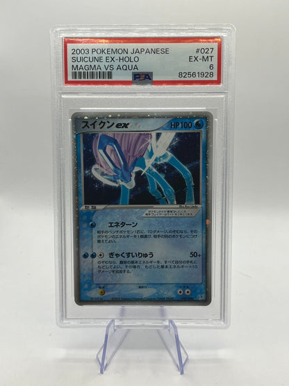 Suicune ex PSA 6 - Magma vs Aqua 2003