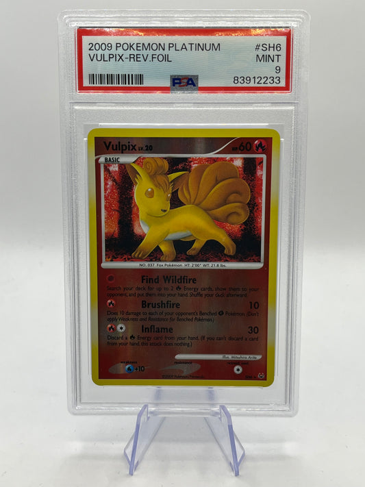 Vulpix Shiny Secret Rare PSA 9 - Platinum 2009