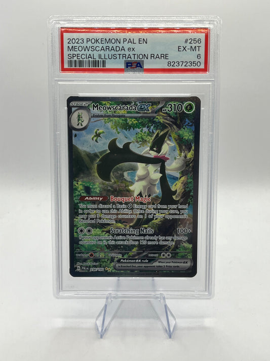 Meowscarada ex SIR PSA 6 - Paldean Fates 2023