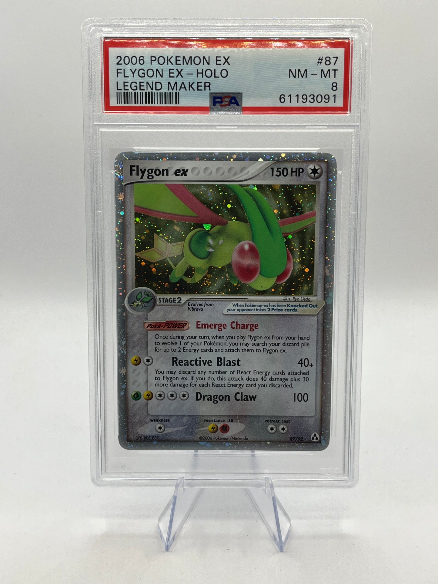 Flygon ex PSA 8 - Legend Maker 2006