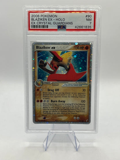 Blaziken ex PSA 7 - Crystal Guardians 2006