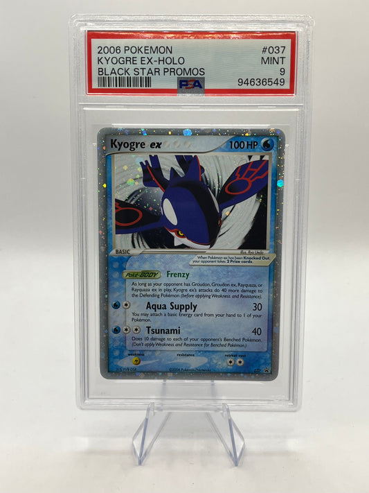 Kyogre ex PSA 9 - EX Black Star Promo 2006