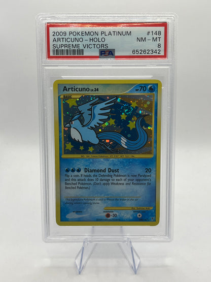 Articuno Holo Secret Rare PSA 8 - Supreme Victors 2009