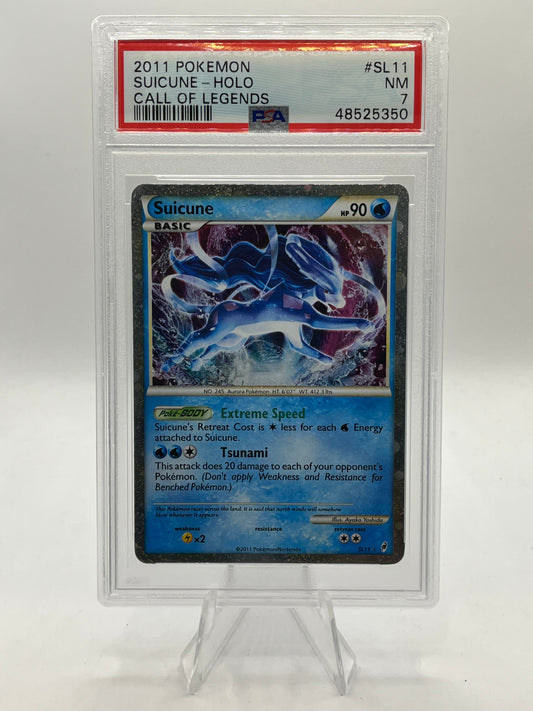 Suicune Shiny PSA 7 - Call of Legends 2011