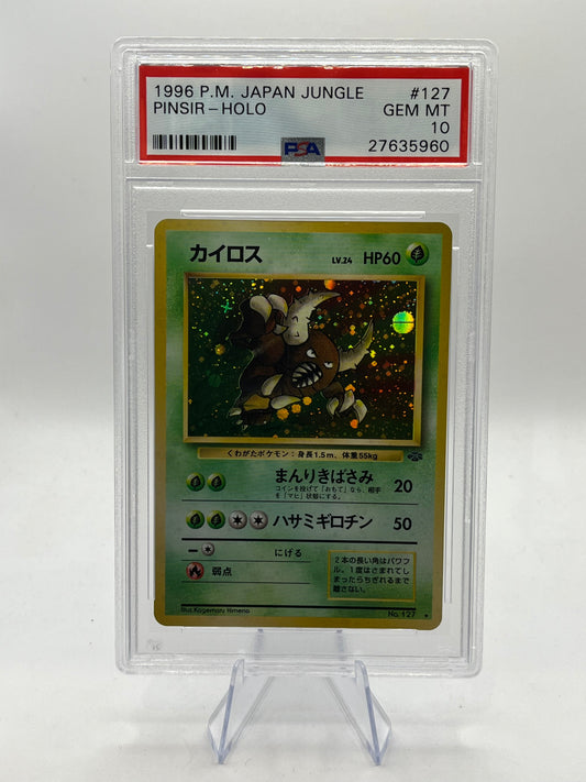 Pinsir Holo PSA 10 - Jungle 1996