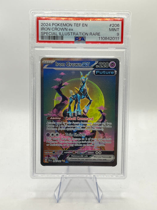 Iron Crown ex SIR PSA 9 - Temporal Forces 2024